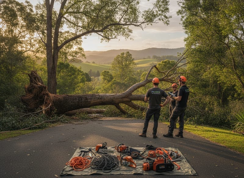 Emergency Tree Removal performed by Townsville Arborist in the Townsville